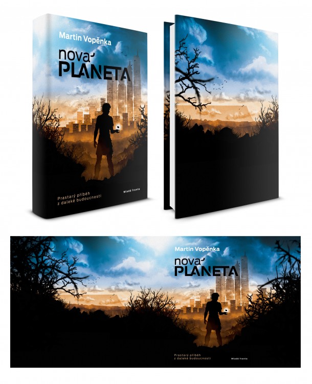 Ilustrace pro obal knihy Nová Planeta