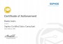 Certifikát Sophos Sales Consultant  (zobrazit v plné velikosti)