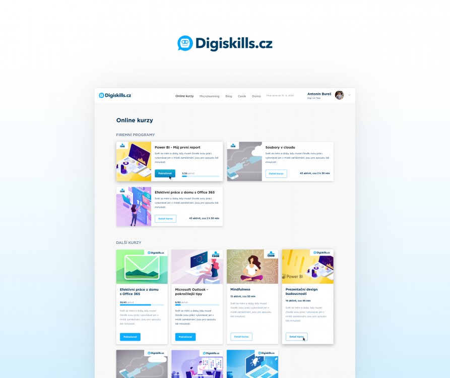 Digiskills – UI/UX design