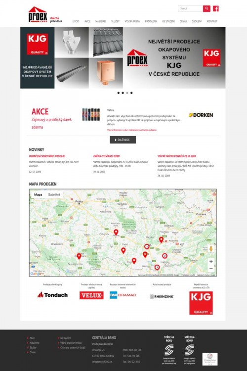 Proex2000.cz | webdesign